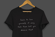 Meaningful Quotes Font, a Handwritten Font by Burhan Afif (Thumbnail 6 of 10)