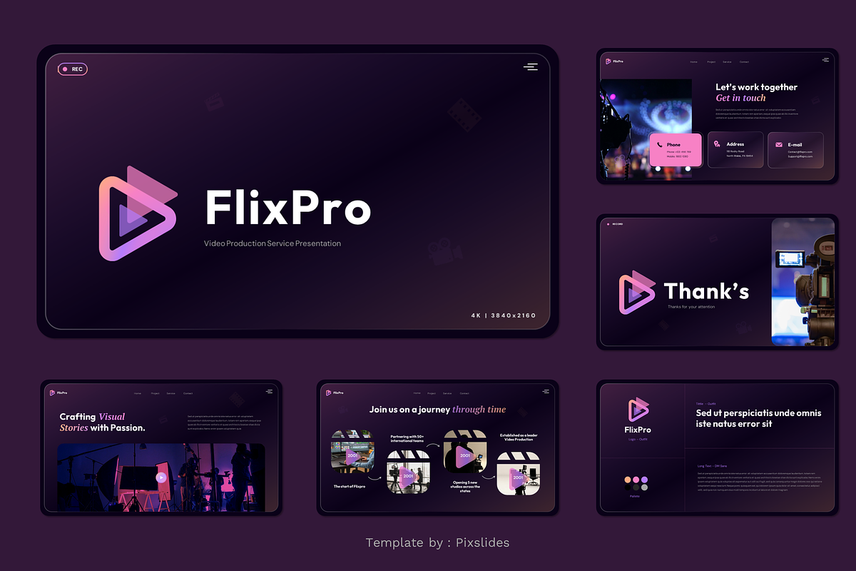 Film & Movie Keynote, a Presentation Template by Pixslides (Photo 8 of 8)