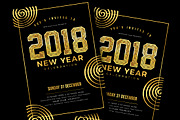 New Year Flyer, a Flyer Template by DesignWorkz (Thumbnail 2 of 2)