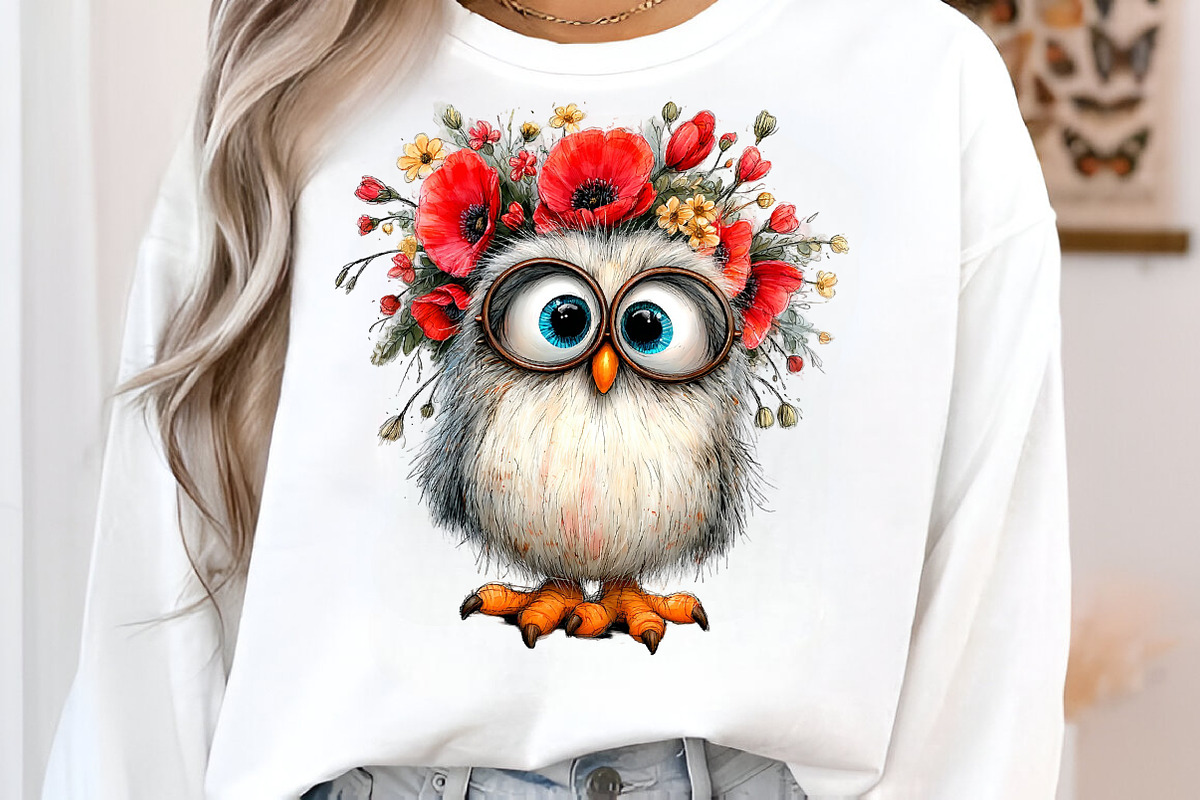 Spring cute baby birds clipart, an Illustration by SinaCreation (Photo 9 of 11)