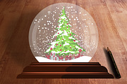 SET Snow globe - Christmas toy, a Decorative Illustration by pashigorov (Thumbnail 3 of 12)
