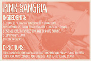Pink Sangria AOE, a Font by Astigmatic (Thumbnail 2 of 4)