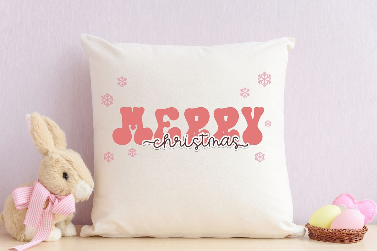 Retro Christmas - Duo Font, a Script Font by AnningArts (Photo 4 of 9)