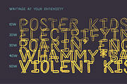 Haywire, a Font by Ekloff (Thumbnail 5 of 5)