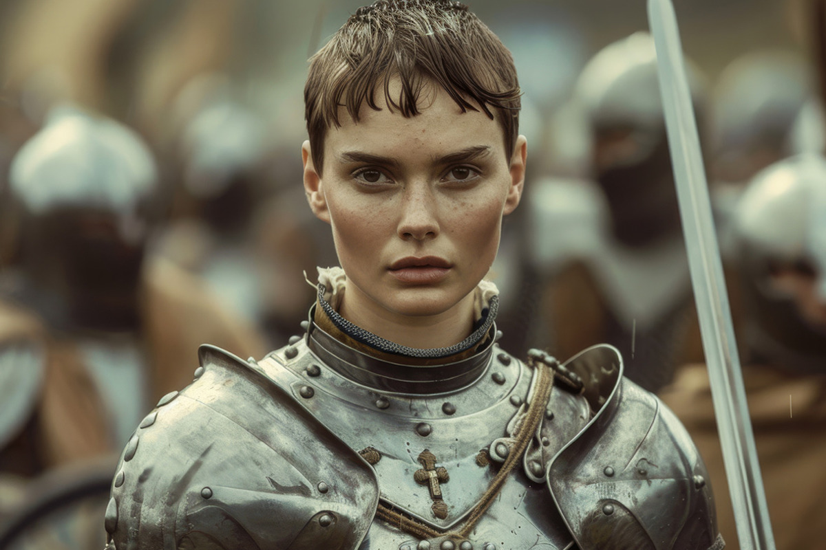84 women knights in armor, a Person Photo by Handmadefont (Photo 12 of 13)