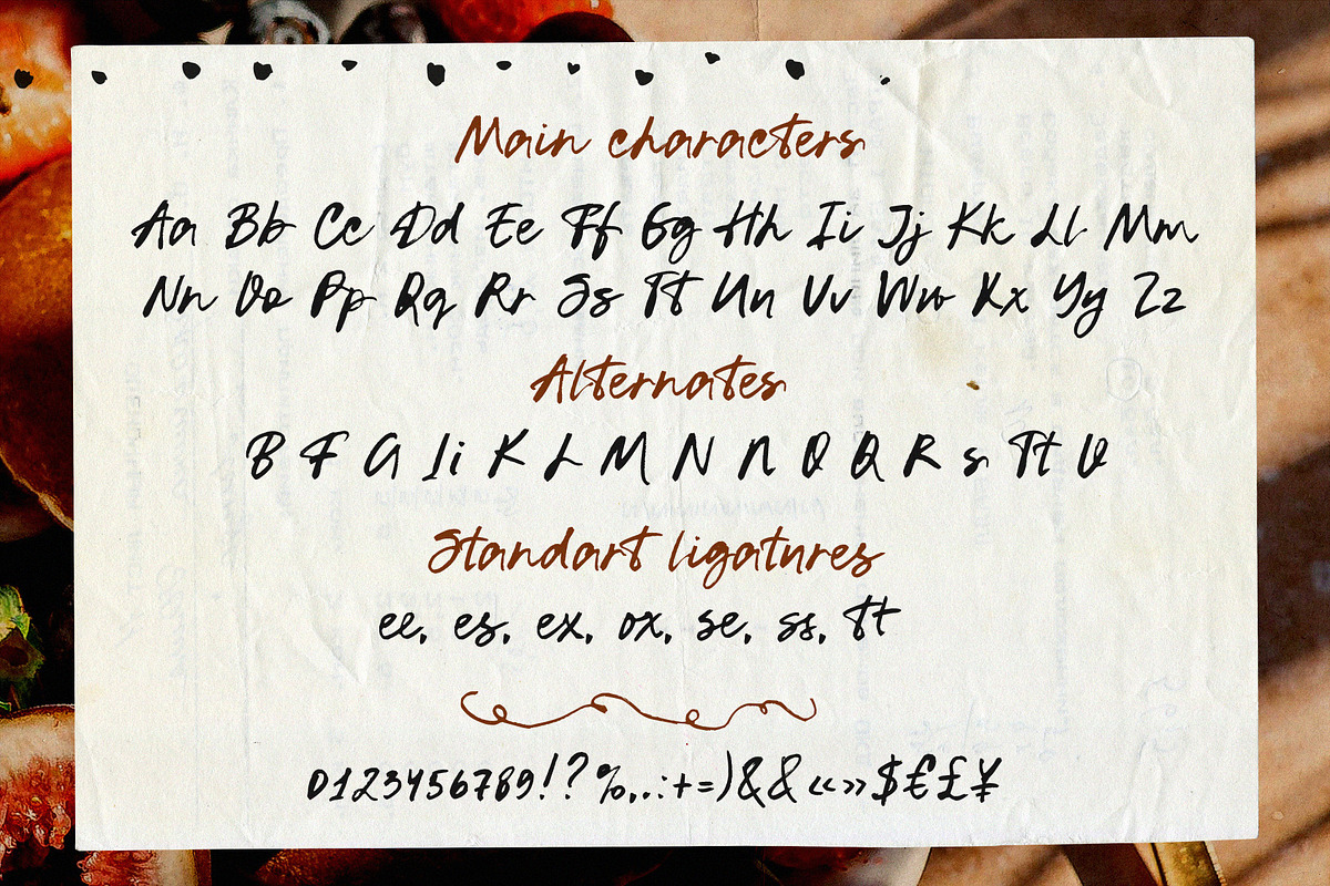 Messy ink script font handwritten, a Script Font by TD fonts (Photo 7 of 10)