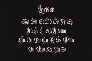 Lordish Blackletter