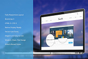 Multi-Purpose Bootsrap Theme, a Bootstrap Template by IceTemplates (Thumbnail 1 of 4)