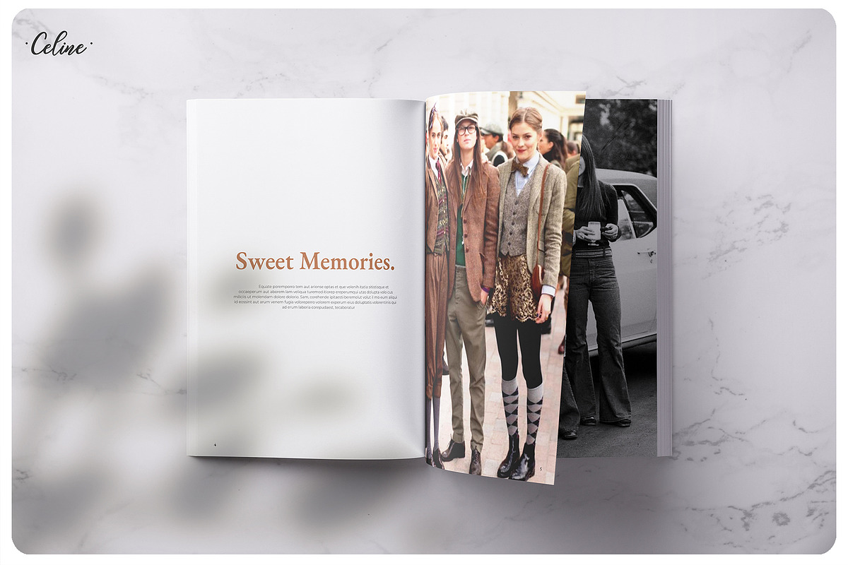 CLASS Past Memories Magazine, a Magazine Template by Celine Studio (Photo 2 of 7)