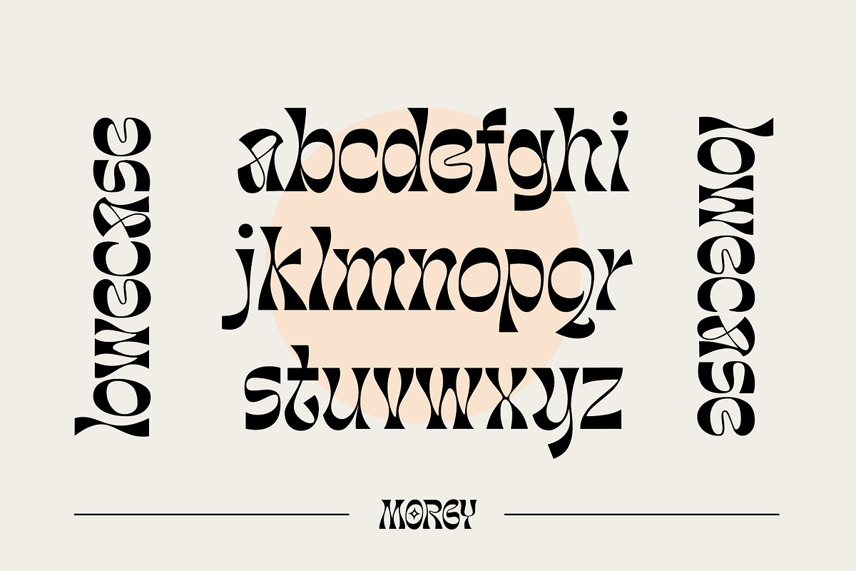 Morgy Display font, a Sans Serif Font by creativemedialab (Photo 5 of 11)