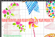 Fun of the Fair Watercolor Bundle, an Illustration by Violet LeBeaux (Thumbnail 3 of 3)