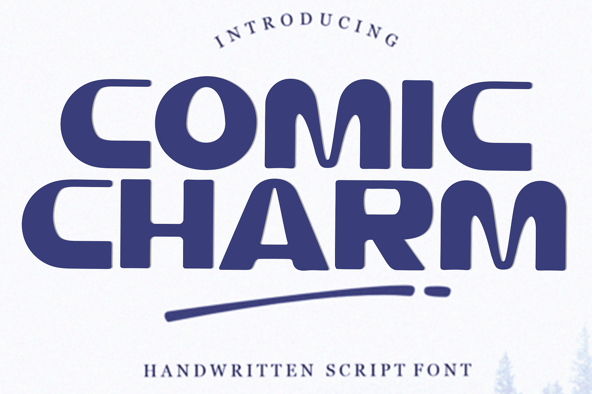 Comic Charm, a Script Font by InermediaSTUDIO (Photo 1 of 6)