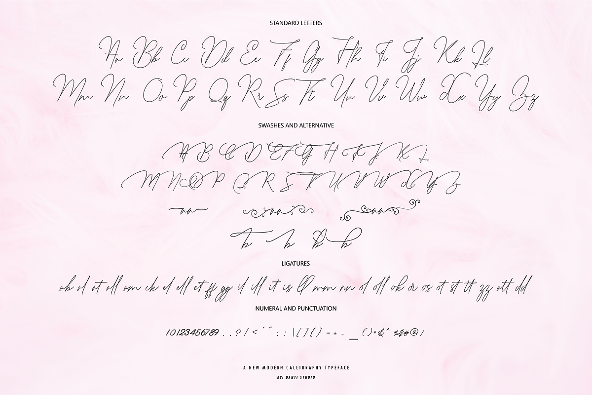Zallety Signature, a Script Font by danti (Photo 9 of 11)