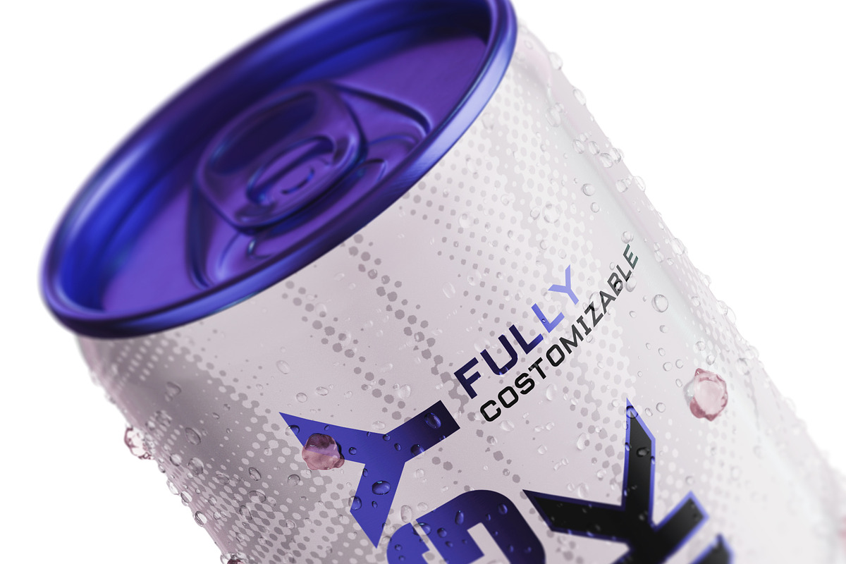 Energy Drink Mockup, a Packaging Mockup by HexenDesigns (Photo 9 of 11)