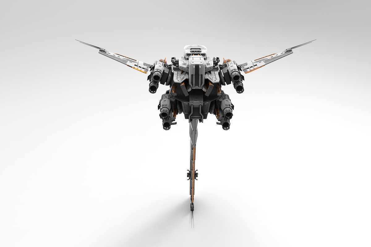Vertical Fighter, a Cars & Vehicle 3D Model by obeyart (Photo 4 of 7)