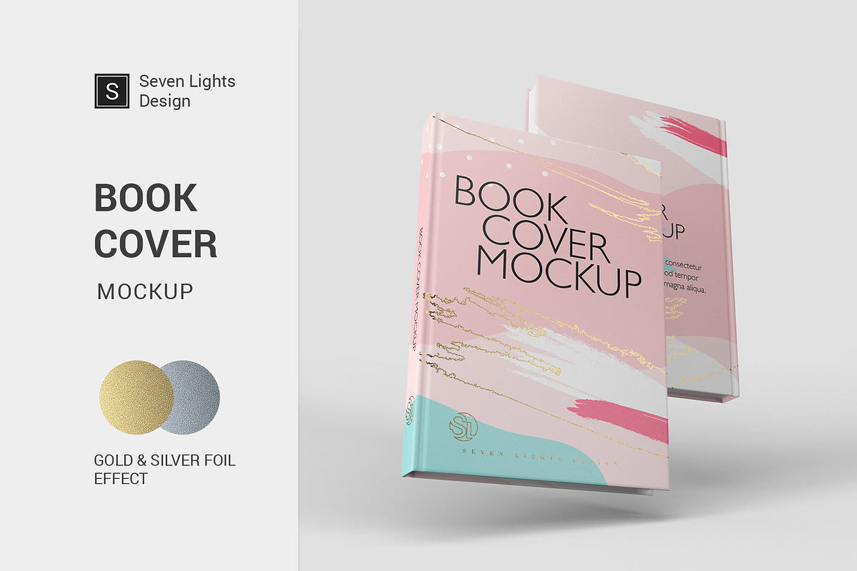 Book Cover Mockup #4, a Books & Magazine Mockup by Seven Lights (Photo 1 of 4)