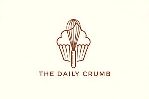 The Daily Crumb, a Branding & Logo Template by Logocreative