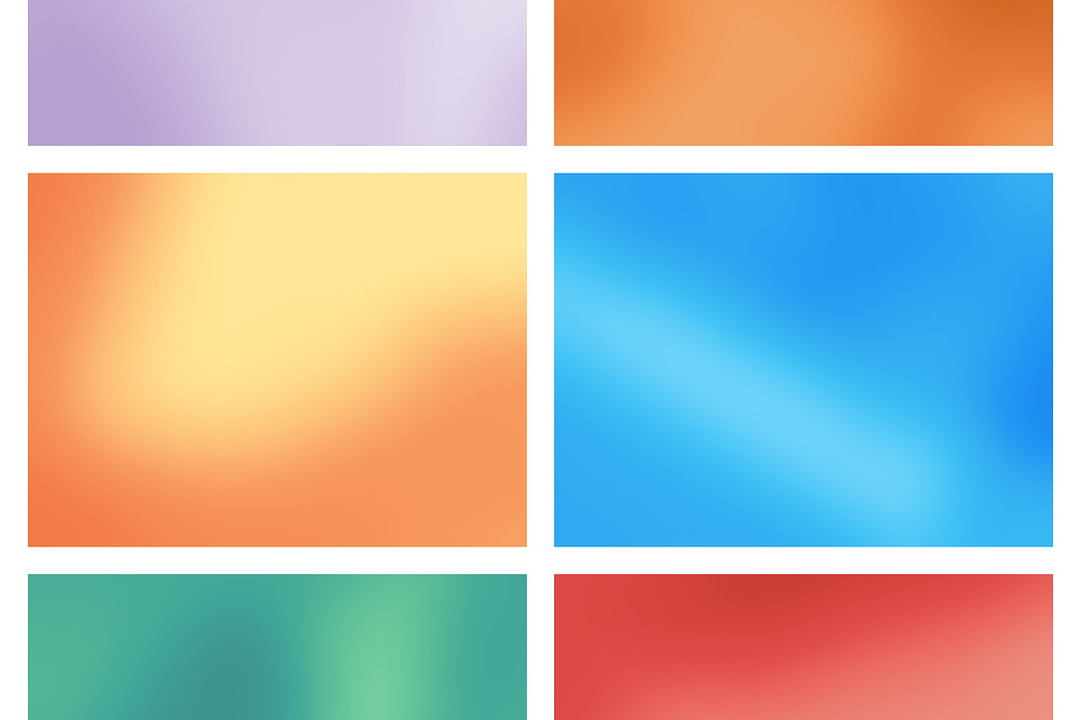 50 Blurred Backgrounds preview 2