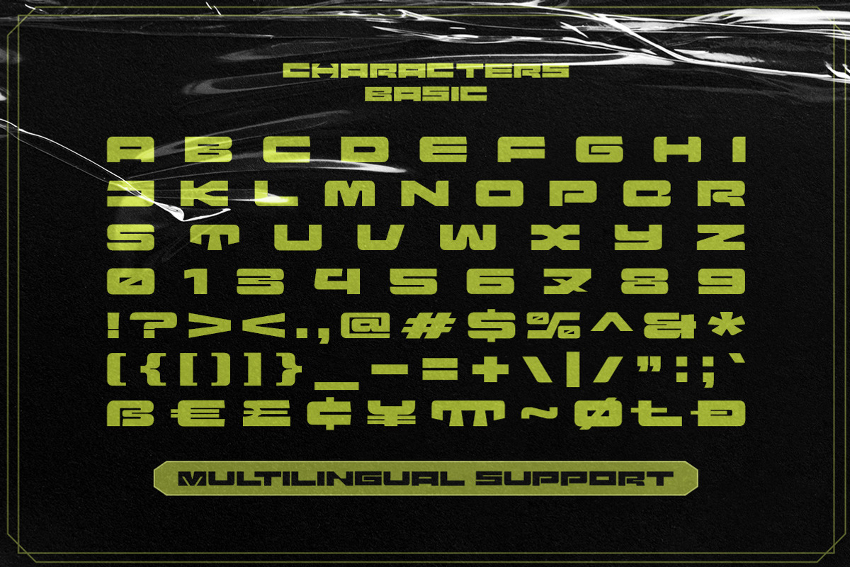 Orion Prime - Futuristic Font, a Font by Letterhend Studio (Photo 9 of 9)