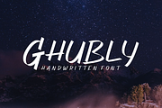 Ghubly - Font, a Handwritten Font by artchiles_design (Thumbnail 3 of 5)