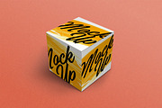 Square Box Package, a Cups & Container Mockup by shaman (Thumbnail 1 of 7)