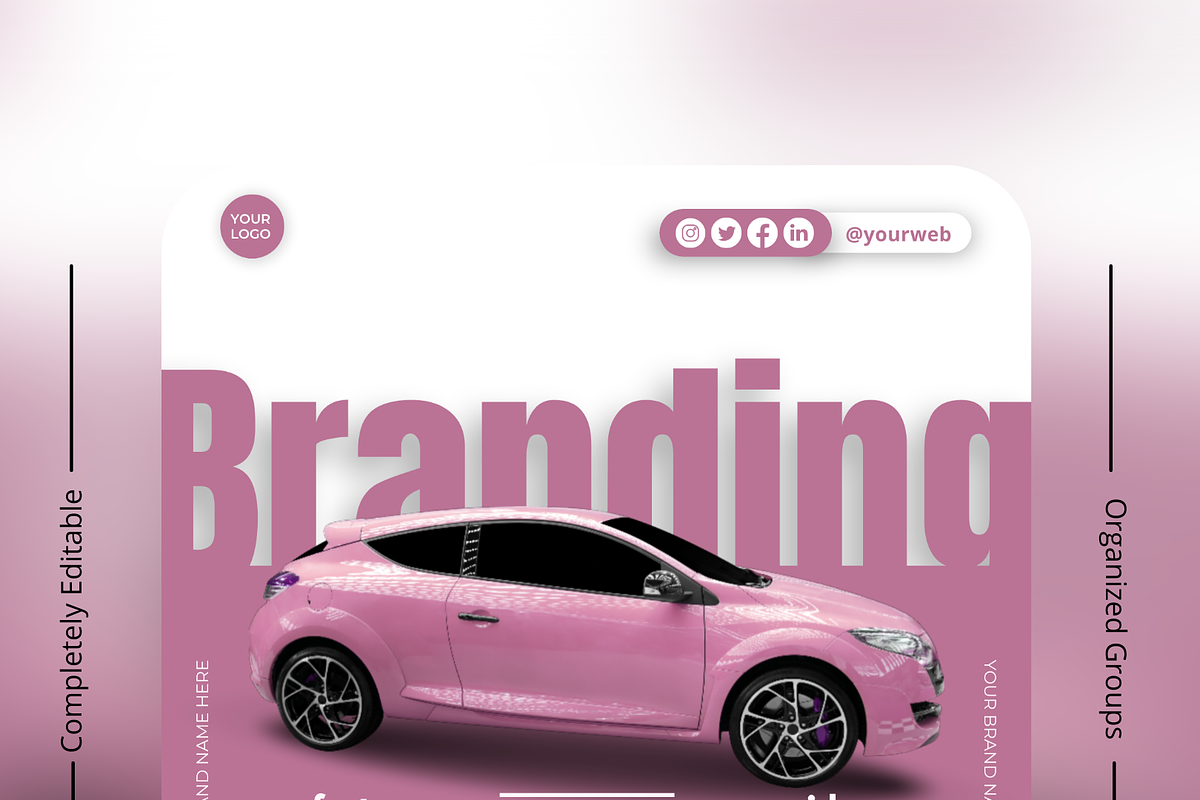 Automotive & Tech Design Templates I, a Social Media Template by Exceptionalways (Photo 33 of 36)