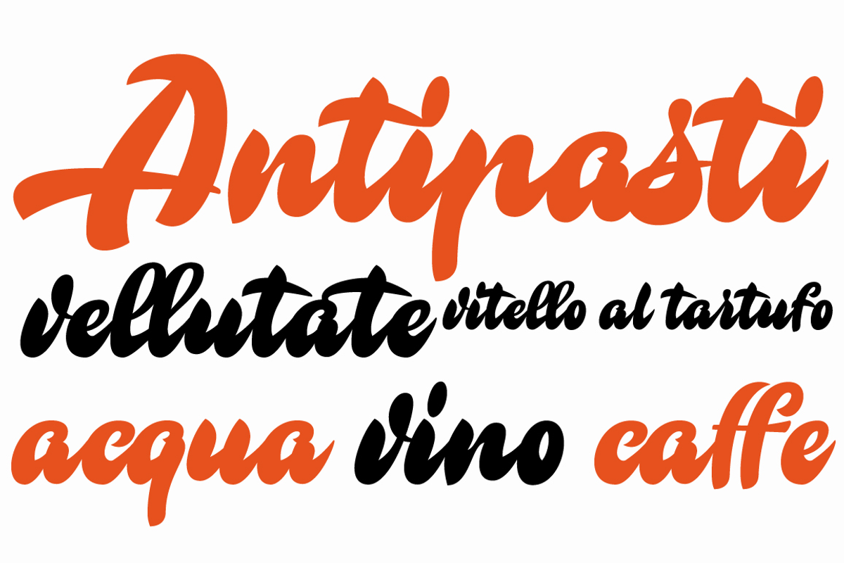 Verbum, a Script Font by Eurotypo (Photo 2 of 8)