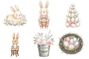 Farmhouse Easter Decor Clipart, an Illustration by GatewayDesign (Thumbnail 2 of 5)