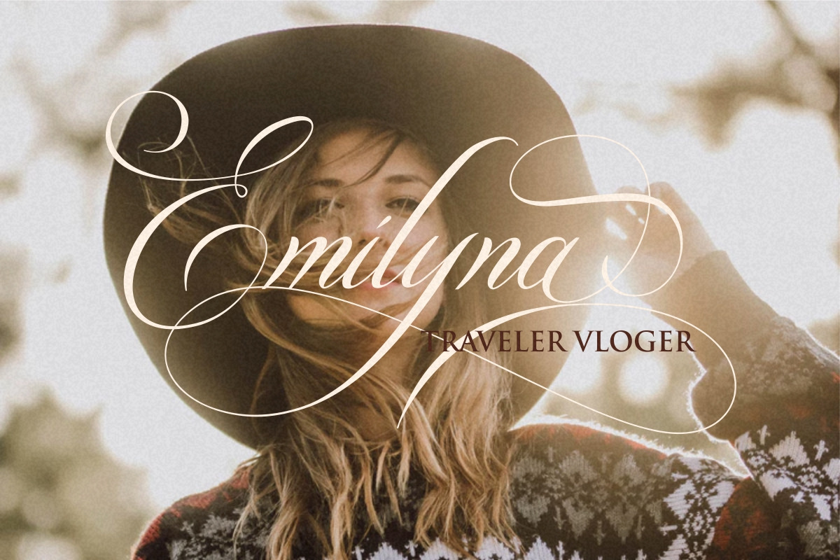 Switzerland Stylish Calligraphy, a Font by typeline studio (Photo 7 of 12)