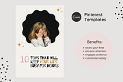 Kids Pinterest templates Canva, a Social Media Template by Yaaas Design (Thumbnail 10 of 16)