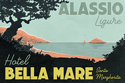 Travel Poster Font Duo, a Script Font by Fenotype (Thumbnail 3 of 15)