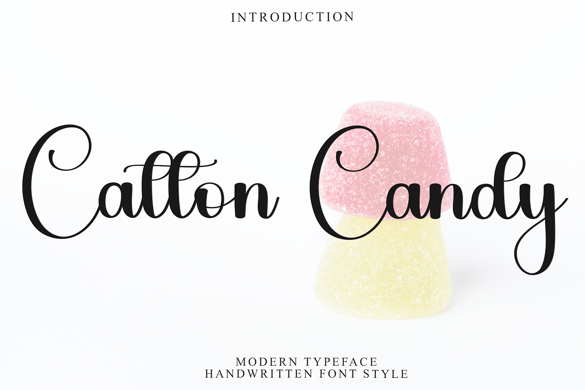 Catton Candy, a Handwritten Font by FreshTypeINK (Photo 1 of 8)