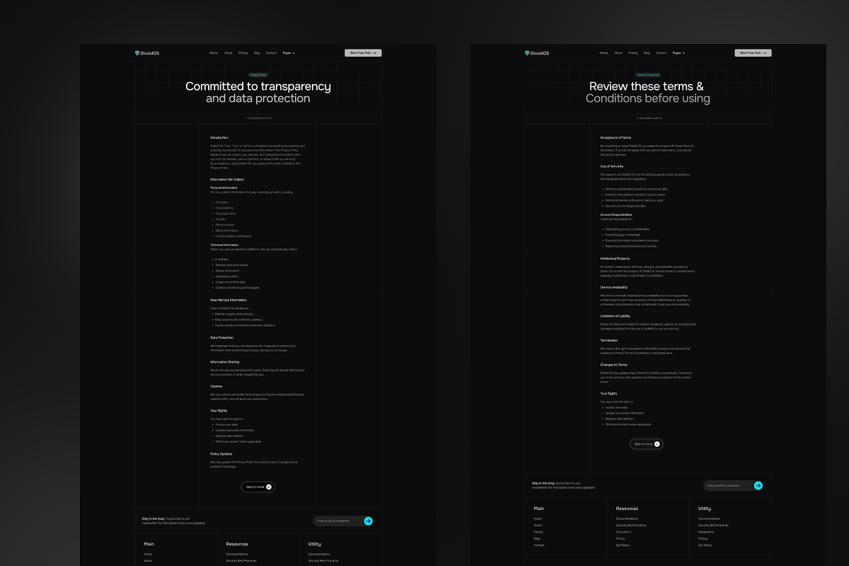 ShieldOS - Technology HTML Template, a HTML Template by TNCFlow (Photo 5 of 5)