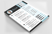 Clean & Bright CV  Resume Template, a Resume Template by graphicforest (Thumbnail 7 of 9)