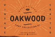 OAKWOOD PRESS Font, a Font by Cameron Humphries (Thumbnail 1 of 6)