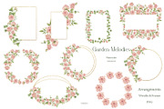 Watercolor Garden Melodies, a Decorative Illustration by MayaNavits (Thumbnail 3 of 10)
