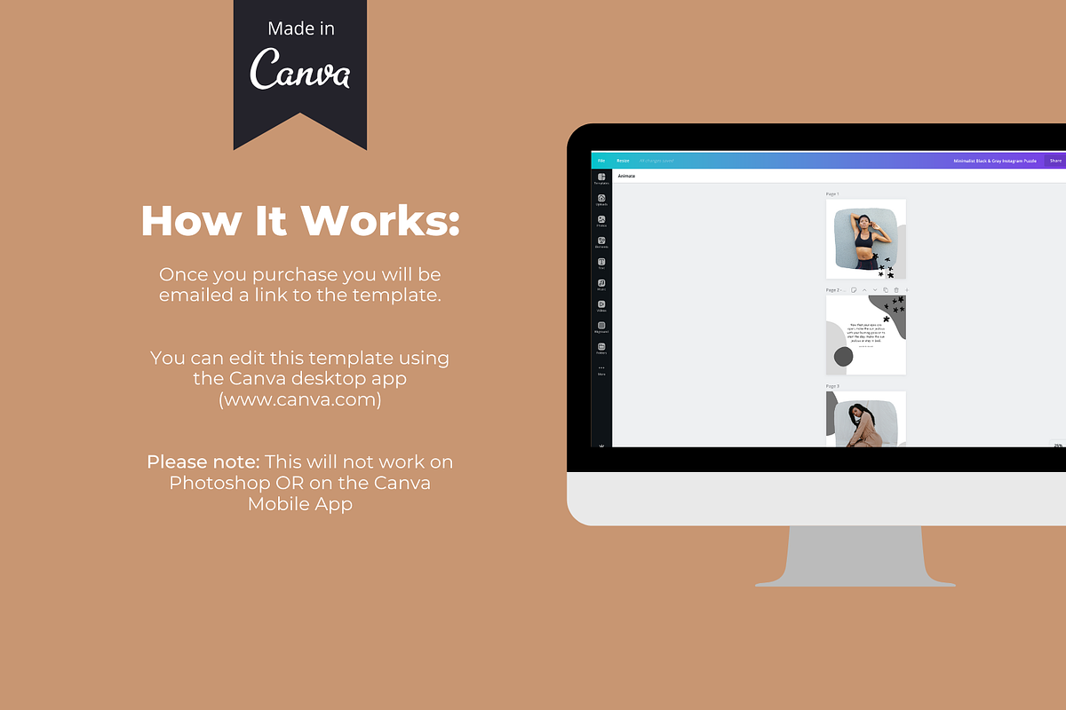 Instagram Puzzle: B&G, a Social Media Template by Sincerely Media (Photo 7 of 7)