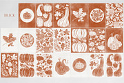 Autumn folk posters, a Wallpaper Graphic by Garden in frame (Thumbnail 8 of 12)