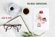 Cozy home. Watercolor collection, a Food Illustration by Scarlet Heath Art (Thumbnail 4 of 5)