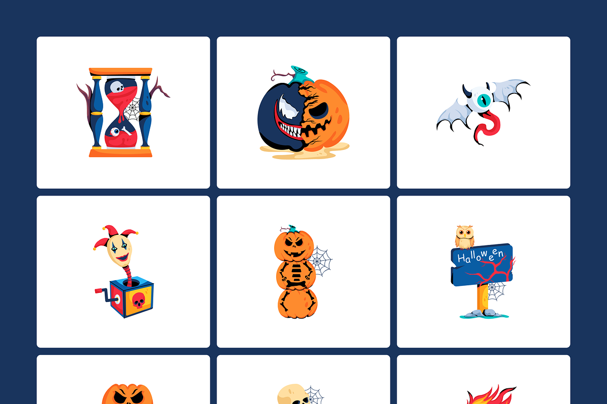 Animated Horror Icon Set, a Duotone Icon by Prosymbols (Photo 9 of 18)