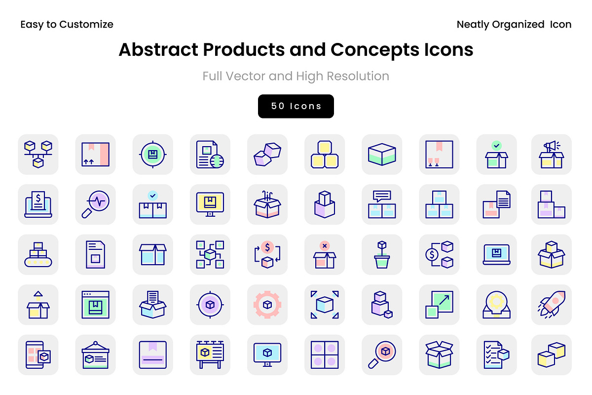 Abstract Products and Concepts Icons, a Solid Icon by Wencory (Photo 1 of 2)
