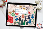 Holiday Mashup Pattern & Stamp Brush, a Brush Add-On by JSquarePresents (Thumbnail 2 of 11)