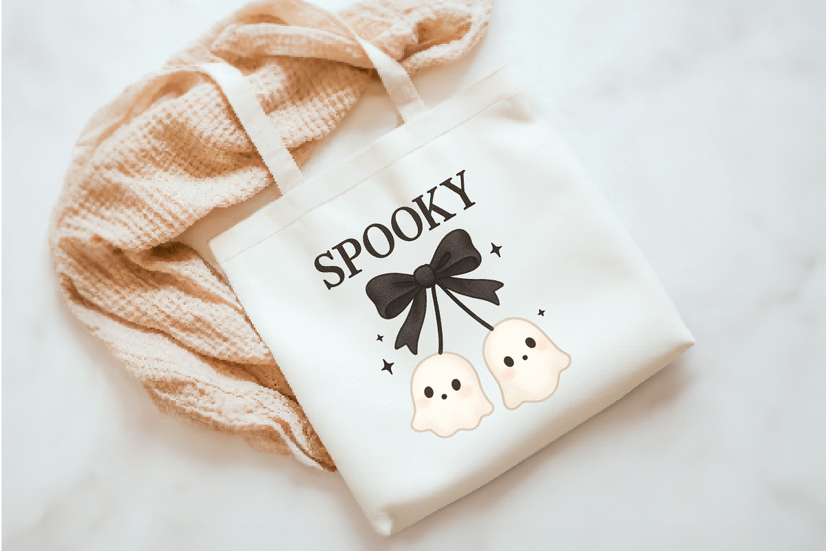 Halloween Png, Spooky Ghost Png, an Illustration by Watercolor design (Photo 3 of 3)
