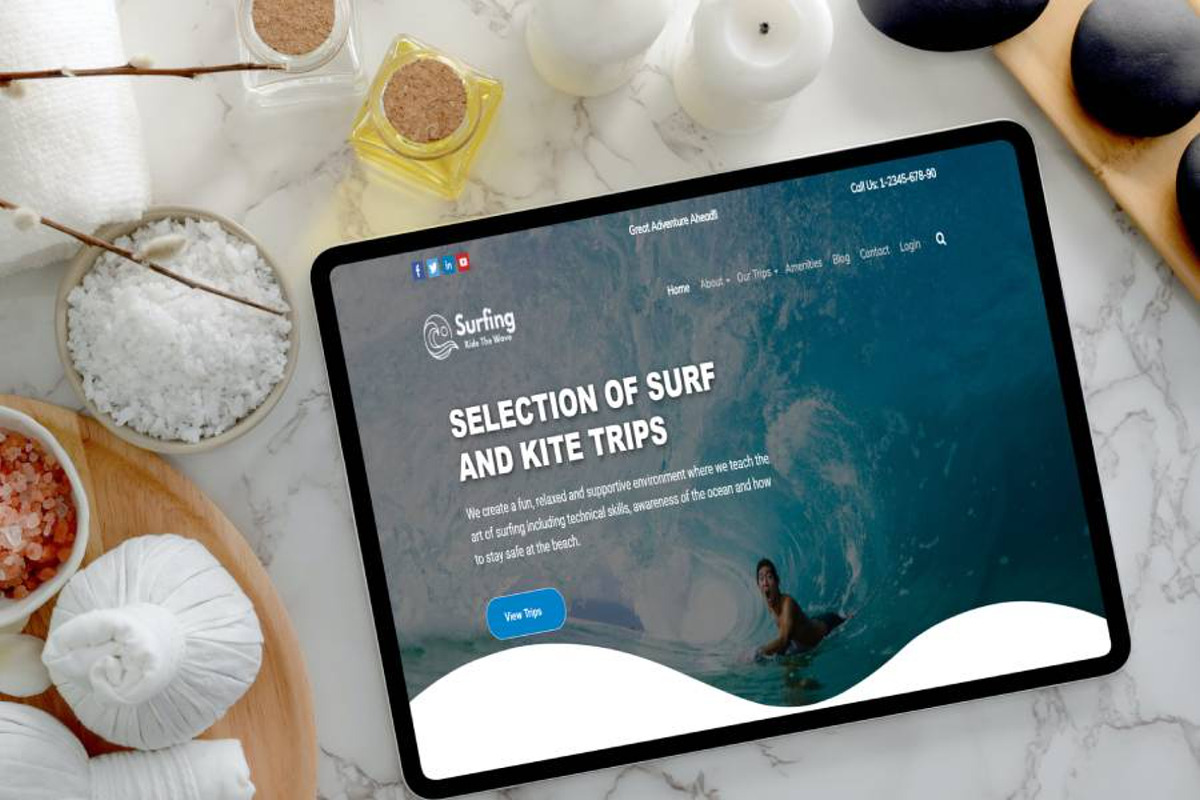 Surfing WordPress Theme - Adventure Tours and Travel Theme preview 4