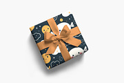 Gift Box and Wrapping Paper Mockup, an Advertising Mockup by Rami's Mockups (Thumbnail 6 of 9)
