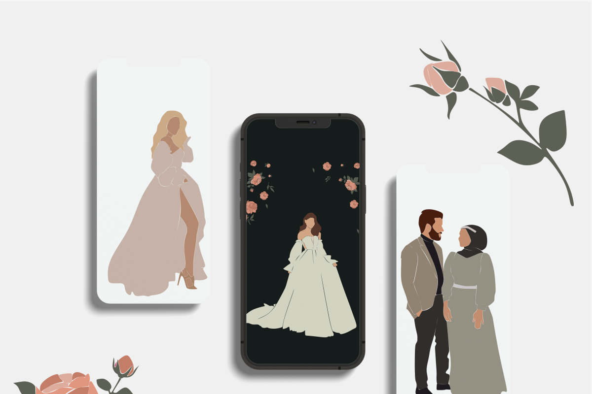 Wedding Illustrations vector, a Decorative Illustration by Yana_mide (Photo 9 of 11)
