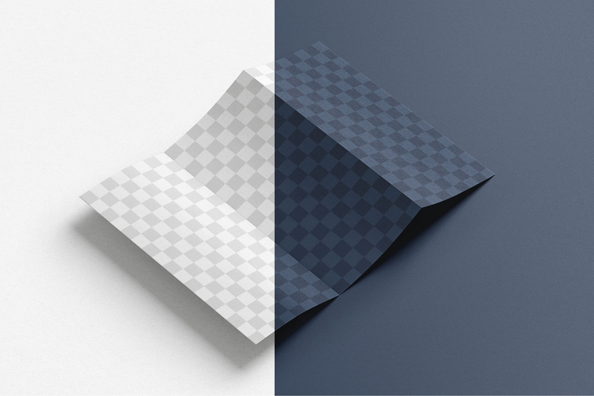 Trifold Brochure Mockup, a Print Template by mockupatelier (Photo 3 of 15)