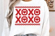 XOXO Yarn Png, Valentine's Day Png, an Illustration by Libby Wishes (Thumbnail 5 of 8)