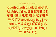 Shyne Roska Groovy Retro Serif, a Serif Font by timelesstype.co (Thumbnail 18 of 20)