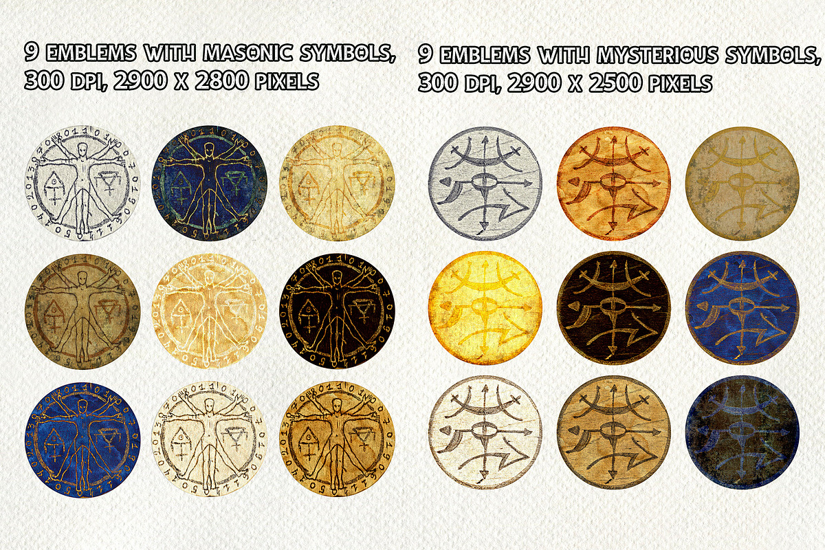 Mystic Seals and Charts, an Object Illustration by Samiramay (Photo 6 of 7)
